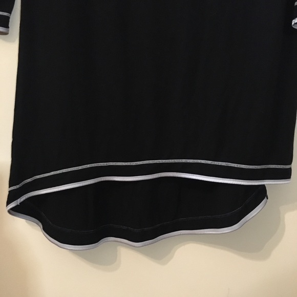 NWOT Nora Twips T-Shirt Off Shoulder Sleep Dress with Curved Hem Size Small - Picture 8 of 14